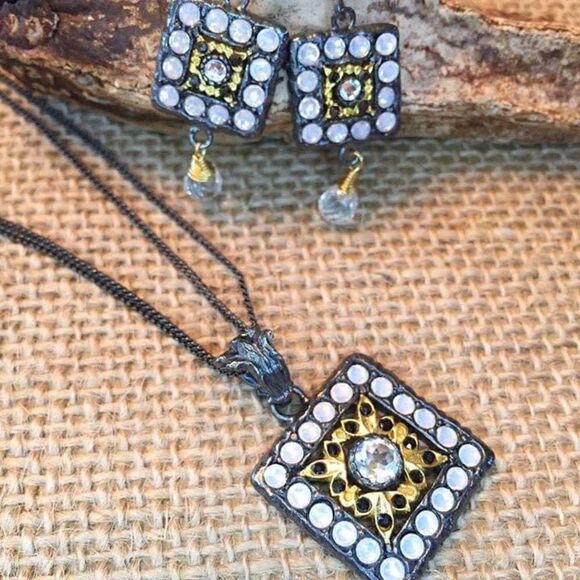 Sara Blaine/eSBe Hello Haute Earrings - NWT - Picture 4 of 4